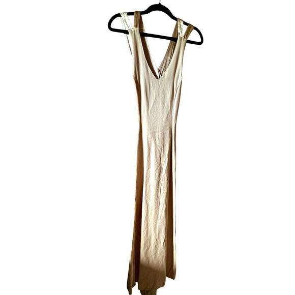 Vintage gold cross back gown - Picture 1 of 6